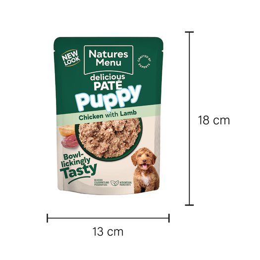 Chicken with Lamb Pouch for Puppies image number 2